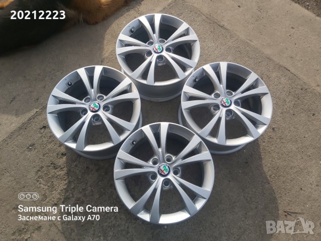 4 броя алуминиеви джанти за Alfa Romeo Giulietta 16, снимка 2 - Гуми и джанти - 34036150
