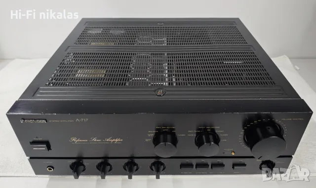стерео усилвател Hi-Fi PIONEER A-717, снимка 5 - Ресийвъри, усилватели, смесителни пултове - 49747256