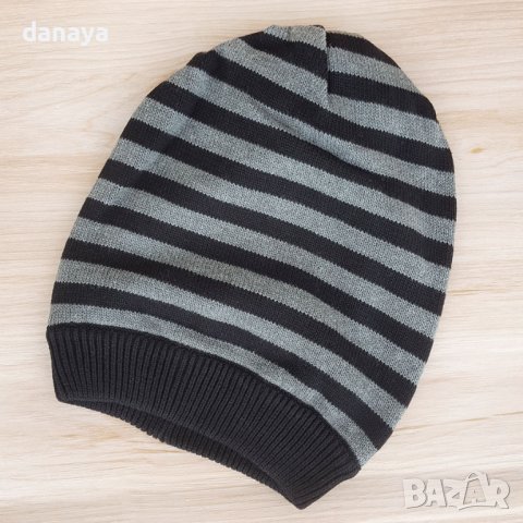 3276 Плетена зимна шапка на райета унисекс шапка, снимка 3 - Шапки - 38919405