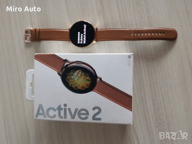 Samsung Galaxy Watch Active 2 44mm Gold, снимка 7 - Смарт гривни - 34724141