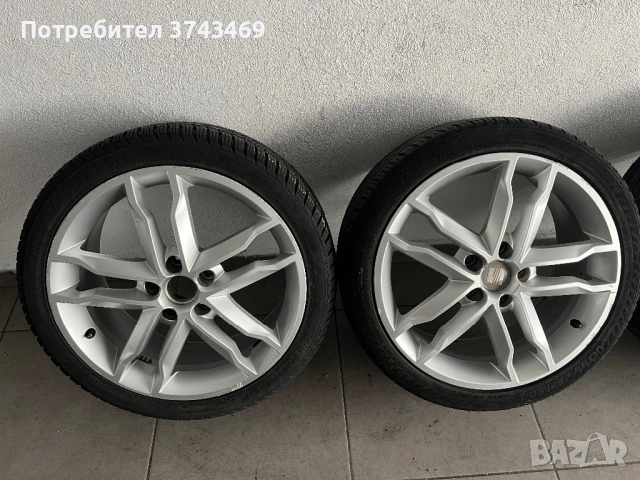 Сеат леон джанти 18ки, снимка 3 - Гуми и джанти - 53175488