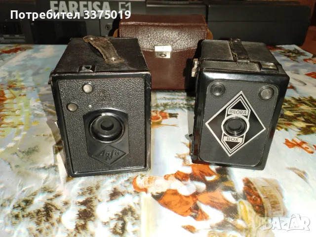 Две стари камери, снимка 6 - Антикварни и старинни предмети - 48642267