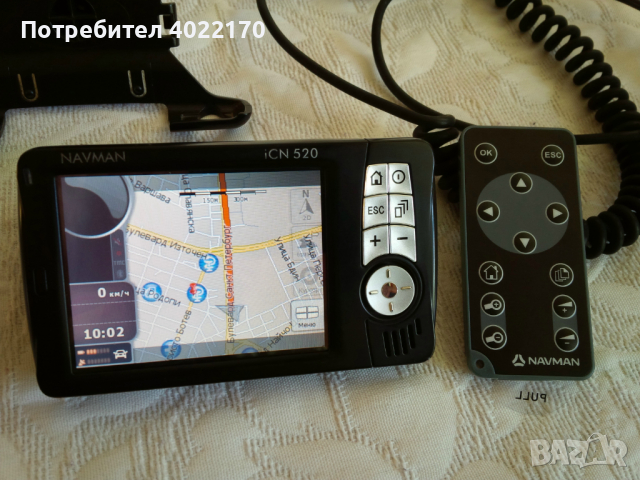 NAVMAN оригинална сателитна навигация с дистанционно и всички аксесоари