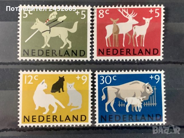 1678. Холандия 1964 = “ Фауна. Благотворителни марки “, **, MNH, снимка 1 - Филателия - 41562482