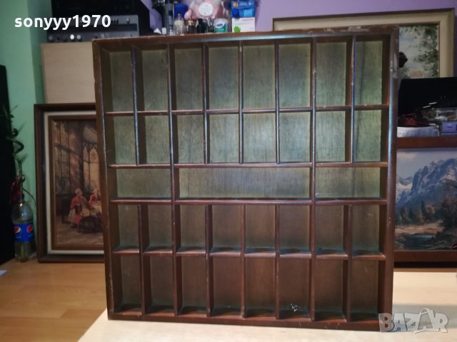 дървена кутия за фигурки за стена 1510211940, снимка 11 - Антикварни и старинни предмети - 34477486