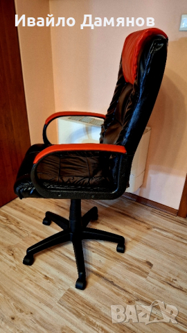 Директорски стол / мениджърски стол / президентски стол /кожен стол / офис стол., снимка 3 - Столове - 44587118
