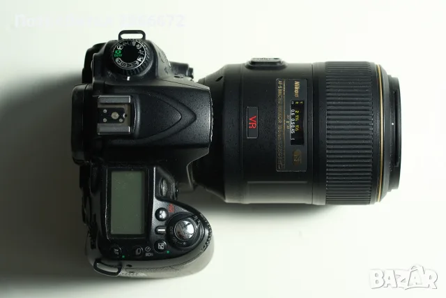 Обектив Nikon AF-S Micro 105/2.8G VR + NIKON D90, снимка 2 - Обективи и филтри - 56243956