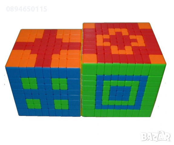 Кубче Рубик магически куб 5х5 6х6 7х7 8х8 9х9 10х10, снимка 4 - Игри и пъзели - 36491990