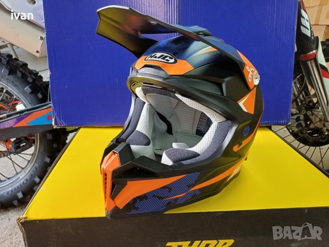 Каска сross enduro шлем ктм exc tpi sxf , снимка 2 - Мотоциклети и мототехника - 42430263