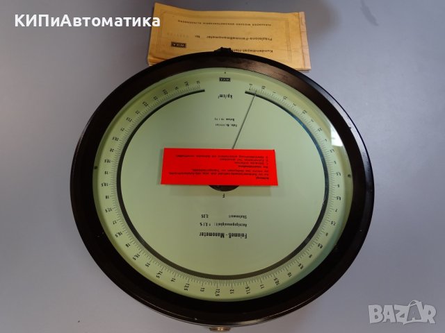 образцов манометър WIKA NG 250 model 342.11 25Bar, снимка 2 - Резервни части за машини - 42131883