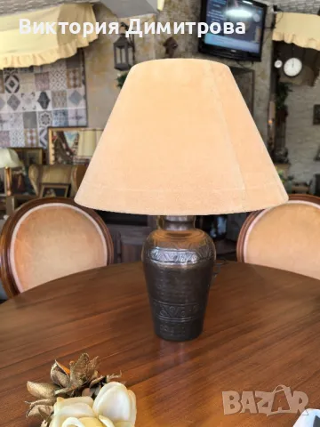 Винтидж настолна лампа, снимка 11 - Настолни лампи - 49220974