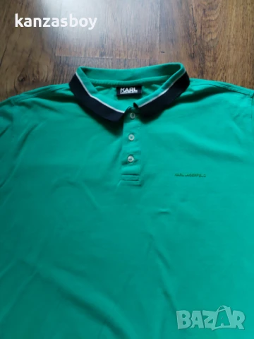 karl lagerfeld - страхотна мъжка тениска M, снимка 2 - Тениски - 50449059