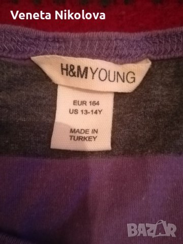 Тениска с апликация, снимка 2 - Тениски - 38818038