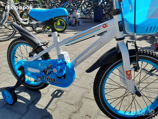 MONI Велосипед 16" 1690 син, снимка 4 - Велосипеди - 53759553
