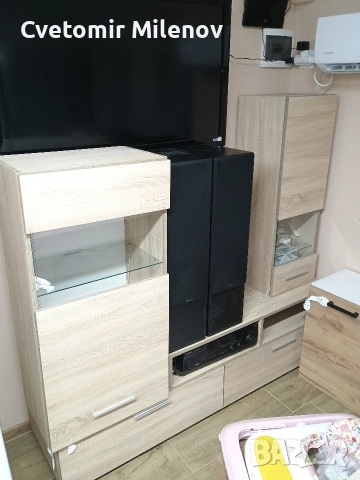 секция сити цвят сонома , снимка 2 - Секции и витрини - 52706798