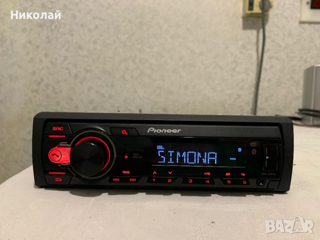 Авто радио Pioneer Bluetooth, снимка 3 - Аксесоари и консумативи - 53651013