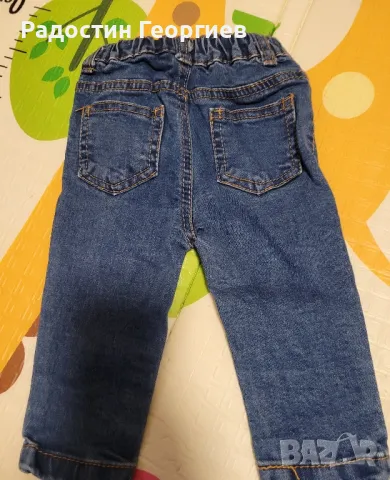 Дънкови дрешки, снимка 5 - Бебешки дънки - 49467212