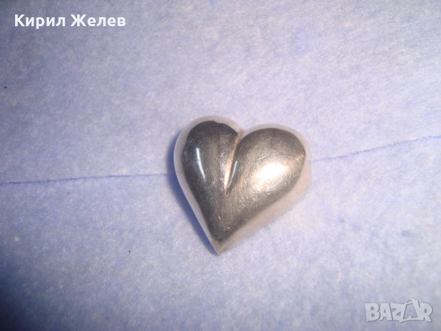 СРЕБЪРЕН СЪРЦЕВИДЕН АРТ НУВО СТИЛ МЕДАЛЬОН СРЕБРО 925 БУТИКОВО ФЕШЪН БИЖУ 25622, снимка 3 - Колиета, медальони, синджири - 35927507