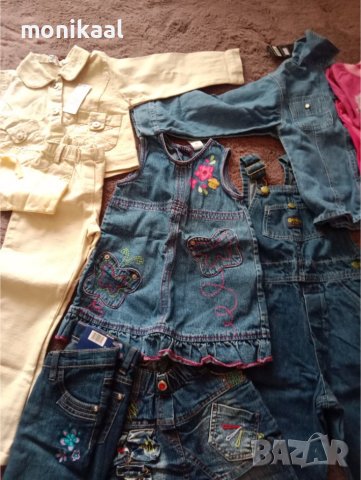 *Дънки, гащеризон, тениски и д-р. 104-116, снимка 6 - Детски панталони и дънки - 40840900