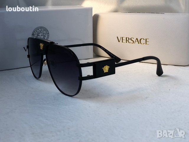 Versace VE2252 мъжки слънчеви очила авиатор унисекс дамски, снимка 9 - Слънчеви и диоптрични очила - 41790390
