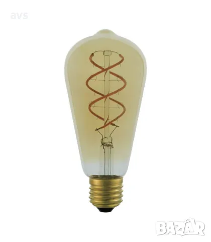 LED крушка 4W ST64 2200K филамент VITO E27, снимка 1