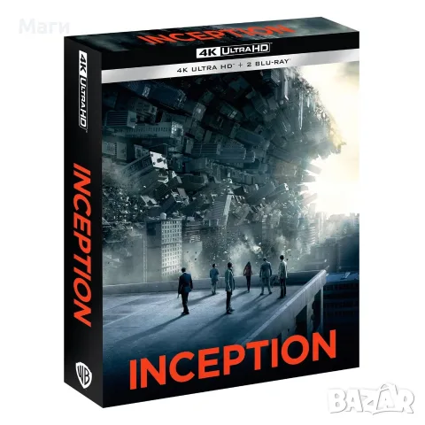 Генезис / Inception Ultimate Collectors Edition Steelbook 4K Ultra HD + Blu Ray диск без Бг субтитри