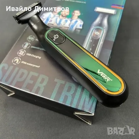 ПРОФЕСИОНАЛНА САМОБРЪСНАЧКА И ТРИМЕР VGR V-360 С ДВУСТРАННО ОСТРИЕ