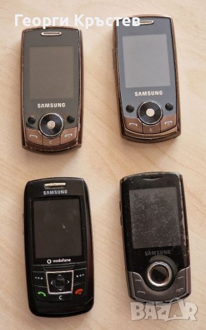 Samsung E250, J700(2 бр.) и S3100 - за ремонт или части