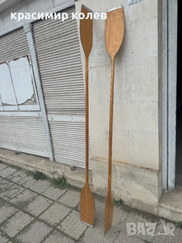 професионални дървени гребла за академично гребане на марката "Kober", снимка 6 - Водни спортове - 53441170