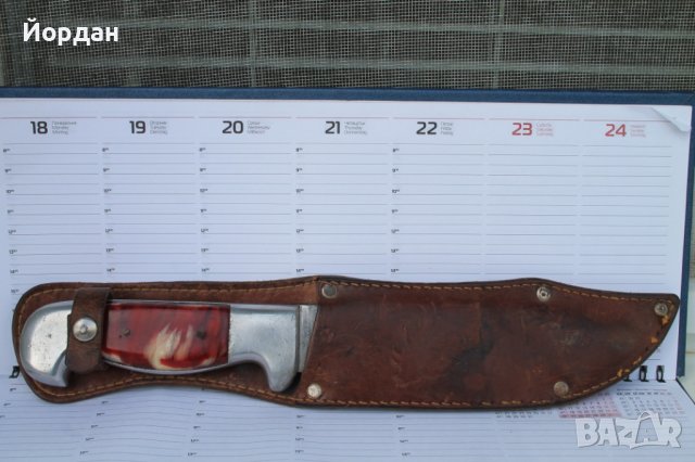 Ловен нож ''Вихрен'', снимка 1 - Антикварни и старинни предмети - 40629082
