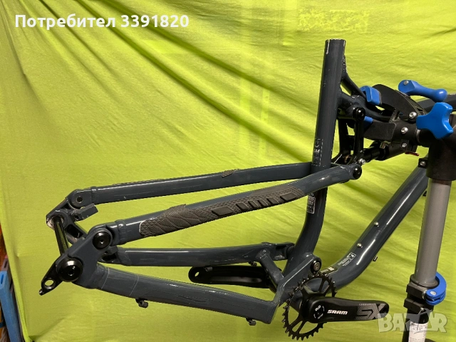 Алуминиева рамка за колело 29" / 27.5" Размер L заедно с шок, снимка 5 - Велосипеди - 53780470