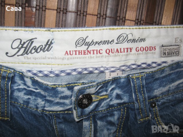 Къси дънки и тениска ALCOTT  мъжки,М, снимка 5 - Дънки - 41248256