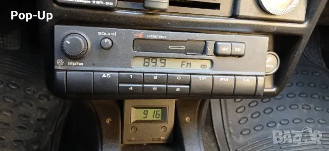 VW Alpha ретро касетофон