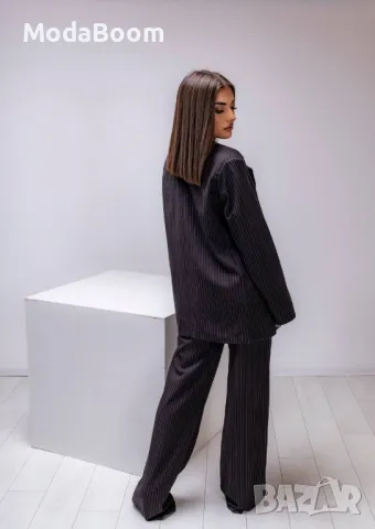 | Черен елегантен дамски комплект от две части |, снимка 2 - Комплекти - 48008789