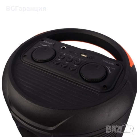 Безжична Bluetooth колона с 2 микрофона и RGB ефекти, снимка 2 - Друга електроника - 52304512