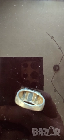 Сребърен пръстен , снимка 3 - Пръстени - 52070747