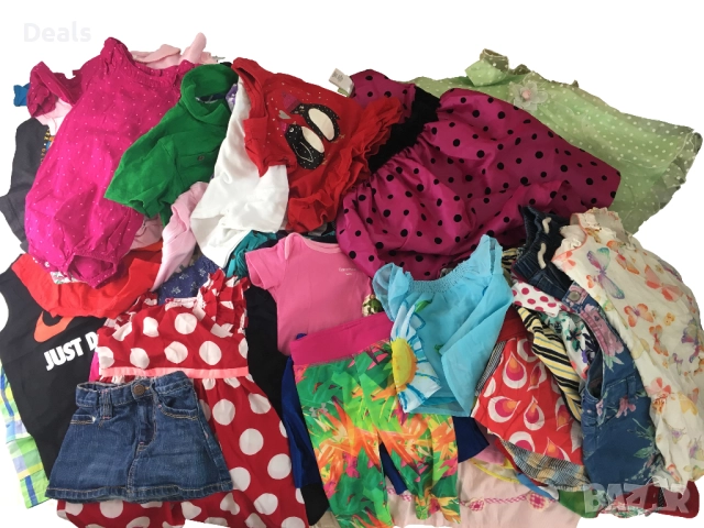 Детски и дамски дрехи втора употреба на едро, микс чували, снимка 1