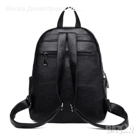 Комплект 3 части дамска раница, чантичка и портмоне, снимка 10 - Чанти - 50228727