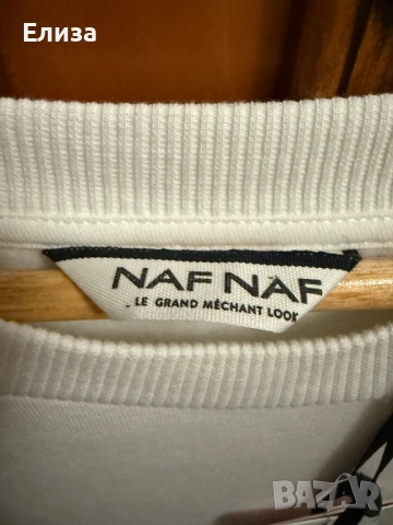 Дамска блуза NAF NAF, снимка 3 - Блузи с дълъг ръкав и пуловери - 52027258