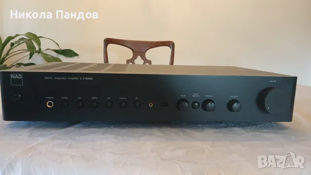 Продавам стерео усилвател- NAD C316 bee V2, снимка 4 - Ресийвъри, усилватели, смесителни пултове - 56066220