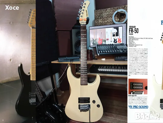 Fernandes Revolver FR-50, 80’s. Произведено в Япония. 
