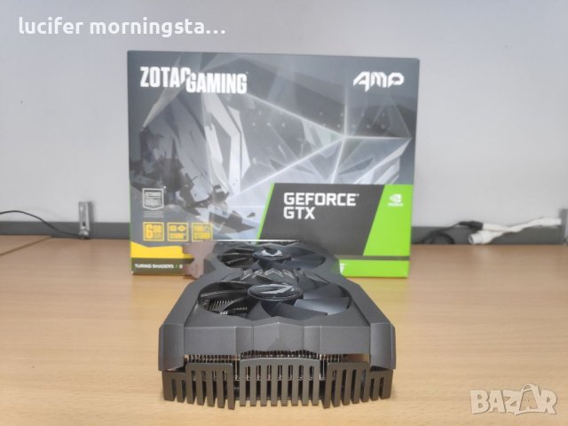 Видео карта GeForce GTX 1660 SUPER AMP, снимка 3 - Видеокарти - 40414768