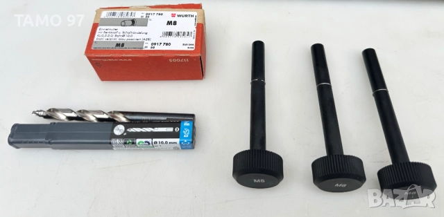 Wurth HES 412 - Тресчотна нитачка за нит-гайки 4-12mm, снимка 7 - Други инструменти - 52898909