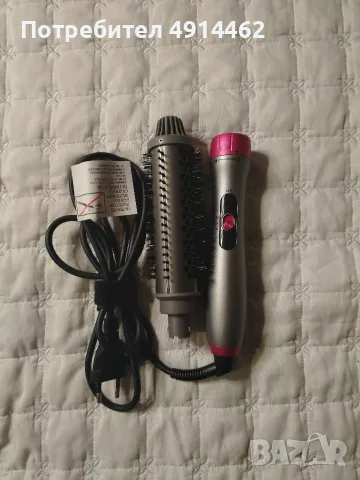 Чисто нова електрическа нагряваща четка за коса / маша за обем и оформяне (Hair Straightener & Curle