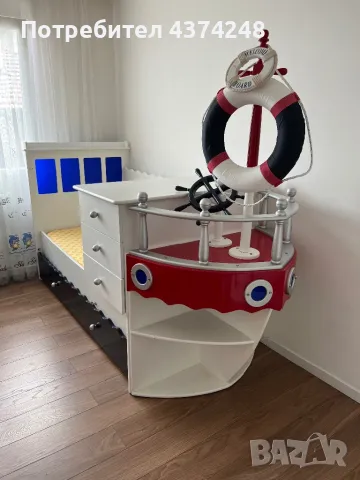 Детско легло с матрак, снимка 1