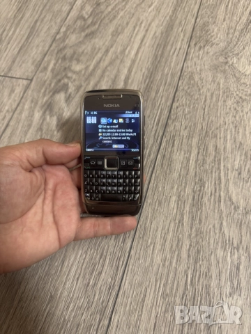 Nokia E71 metal E series Англ меню