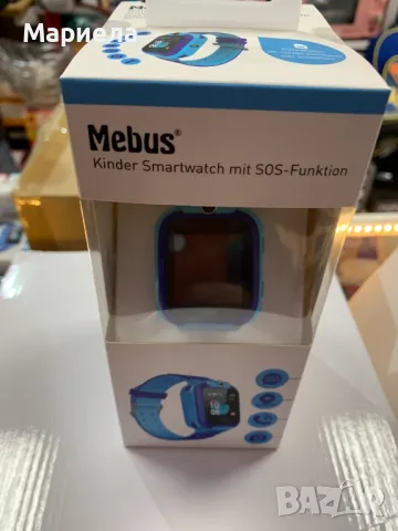 Детски Смарт Часовник със SOS Функция / Син, снимка 2 - Детски - 49314700