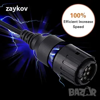 Мотоциклетен диагностичен кабел OBD2 10 пинов към OBDII 16 пинов OBD2 диагностичен кабел, снимка 2 - Друга електроника - 48645998