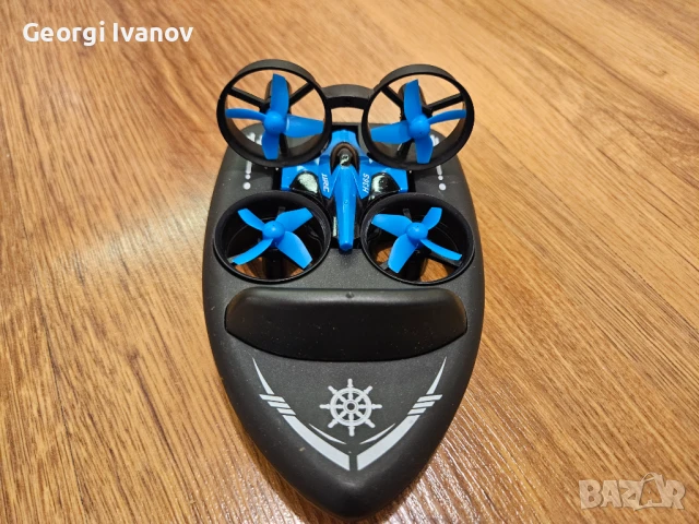 Дрон Многофункционална 3-в-1 играчка + Ховъркрафт и Самолет Режими, снимка 2 - Влакчета, самолети, хеликоптери - 50735112