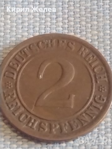 Четири монети 1 франк 1942/46г. Белгия / 2 райхспфенинга 1924г. Германия 31465, снимка 6 - Нумизматика и бонистика - 44473045